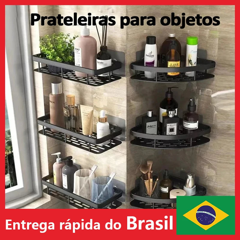 Prateleira para banheiros 2pçs